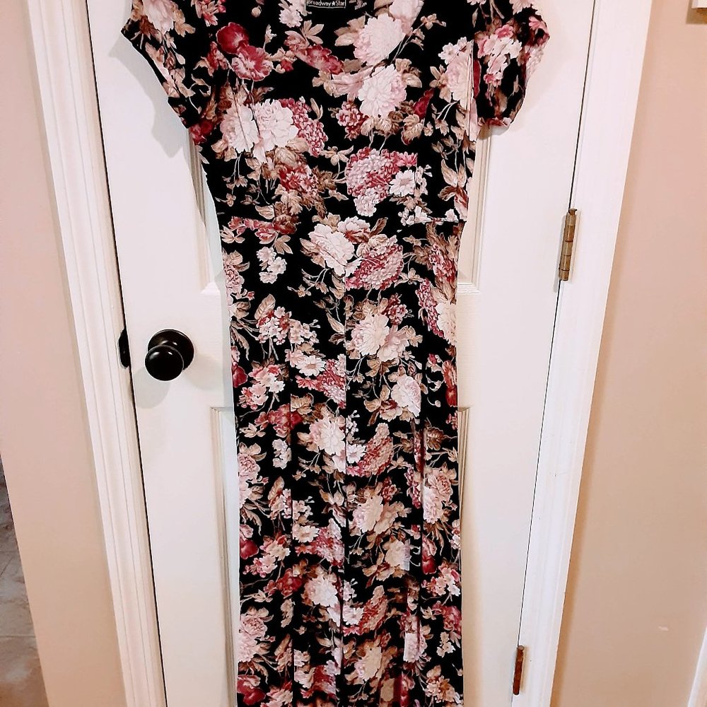 Floral Dress by Broadway Star, Size Small SALE!!